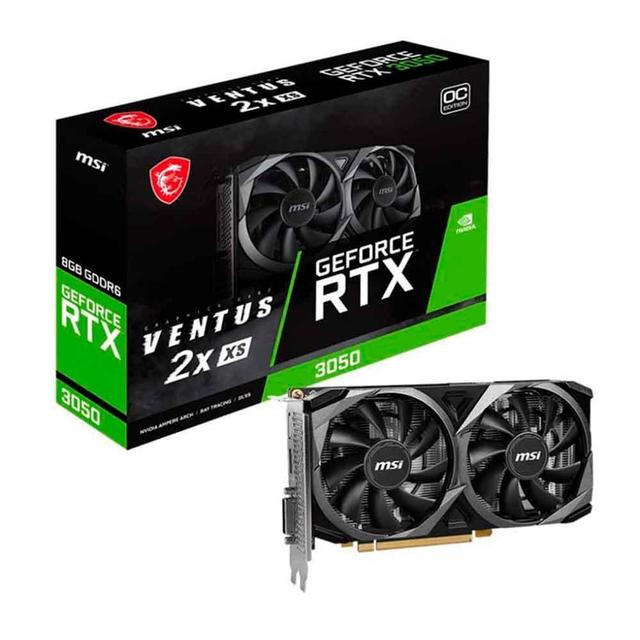 Placa De Vídeo RTX 3050 Ventus 2x Xs 8G Oc Msi GeForce, 8GB GDDR6, 128 Bits - 912-V809-4266