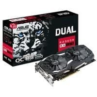 Placa de Vídeo Asus AMD Radeon RX 580 OC 8GB, GDDR5 - DUAL-RX580-O8G