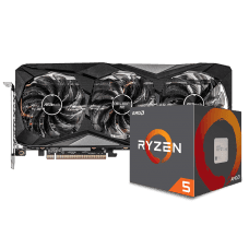 KIT UPGRADE ASROCK RADEON RX 6700 XT CHALLENGER PRO OC + AMD RYZEN 5 5600X