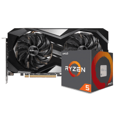 KIT UPGRADE ASROCK RADEON RX 6700 XT CHALLENGER + AMD RYZEN 5 5600X