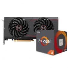 KIT UPGRADE SAPPHIRE PULSE RADEON RX 6700 XT + AMD RYZEN 5 5600X