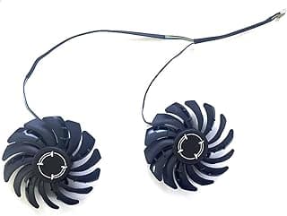 DbHFgjMN 2pcs 85mm Compatível para Msi Radeon RX 5700 XT Gaming x RX 5500 XT mech 8g OC Placa de vídeo gráfica 4pin RX 5600 GPU Ventilador mais frio pleasantly (Blade Color : PLD09210S12HH) 