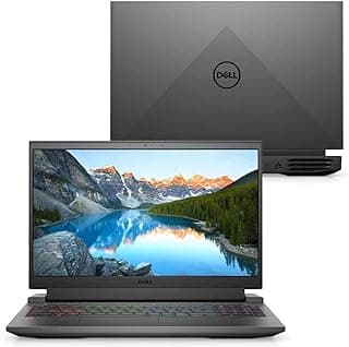 Notebook Gamer Dell G15-i1100-A50P 15.6" FHD 11ª Geração Intel Core i7 16GB 512GB SSD NVIDIA RTX 3060 Windows 11, preto 