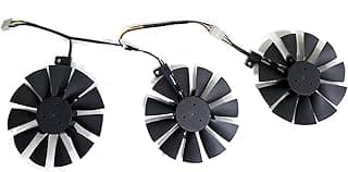 LINGFE Novo 87mm PLD09210S12M PLD09210S12HH Ventilador de resfriamento Substitua compatível para Asus Strix GTX 1060 OC 1070 1080 GTX 1080 Ti RX 480 Fã de placa gráfica joyous 