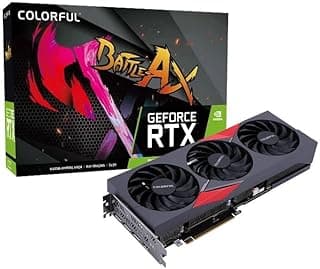 Colorful GeForce RTX 3050 NB 8G EX-V Battle RX com 8 GB GDDR6 RAM placa gráfica com núcleos CUDA PCIE 4.0 de 128 bits 2560 