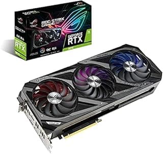 Placa de Video Asus ROG Strix Geforce RTX 3070, 8GB, GDDR6X, 256bit, ROG-STRIX-RTX3070-O8G-GAMING 
