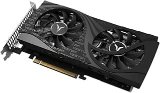 Moochy Placa gráfica para jogos RX6600XT-8G D6 GA com memória 8G / 128bit / GDDR6 2 ventoinhas de refrigeração placa traseira de metal 3 * portas de saída DP + HD 