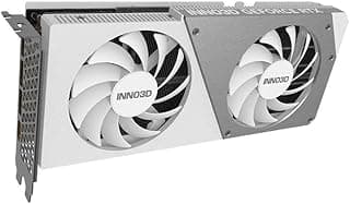 Placa de Video Inno3d Geforce Rtx 4070 Twin X2 Oc White, 12gb, Gddr6x, 192-bit, N40702-126xx-183052v 