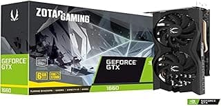 Zotac ZT-T16600K-10M vídeo GeForce GTX 1660 6 GB GDDR5 