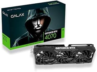 Placa de Video RTX4070 12GB GDDR6X 192BITS 1-CLICK OC 3X GALAX 47NOM7MD7QOC 