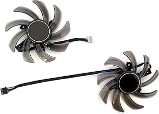 LINGFE 85 mm 4pin DIY Ventoinha GA91S2U FDC10U12S9-C RTX 2060 2070 GPU FAN Compatível para Pny Palit RTX 2060 2070 GamingPro dual GPU Resfriador joyous (Blade Color : 1Lot) 