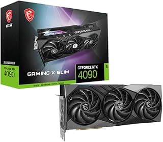 PLACA DE VIDEO NV RTX4090 24GB GDDR6X 384BITS GAMING SLIM MSI 912-V510-262 