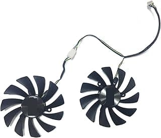 LINGFE 2pcs 95mm GaA8S2U GFM10012H12SPA Fãs de refrigeração compatíveis para ZOTAC GTX 1070 1080 Ti 1070ti 1080ti Amp Fã da placa gráfica edition joyous (Blade Color : GFM10012H12SPA) 