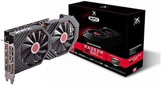 XFX Placa de vídeo Radeon RX 580 GTS XXX Edition 1386MHz OC+ 8GB GDDR5 VR Ready Dual BIOS 3xDP HDMI DVI AMD (RX-580P8DFDA) 