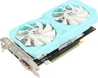 Placa Gráfica GTX 1660 Ti, 6G GDDR6 192bit Game Graphic Com Dual Fan, 1500MHz Core Frequency, Desktop Computer Accessories para PCI Express 3.0 Interface 