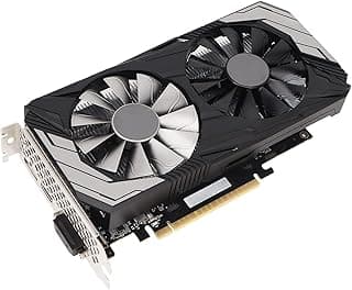 GTX1650 Gaming Graphics Card, 4GB GDDR5 128bit Computer Graphics Card with Dual Fans, HDMI DVI DP PCIe X16 3.0 Desktop Video Card 3D API for DirectX 12 1590MHz Core 