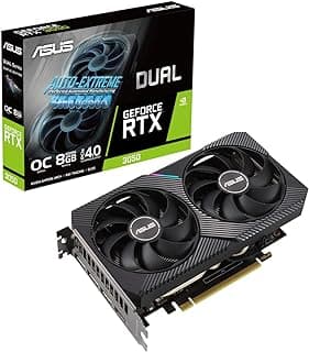 Placa de Vídeo Asus DUAL-RTX3050-O8G 90YV0HH0-M0NA00 