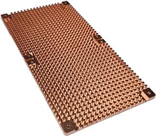 Vrttlkkfe RTX 3060 3080 3090 Placa de Fundo de Cobre Puro Dissipador de Placa GráFica Radiador Auxiliar 90X180MM (4 Mm) 