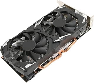 RX 580 Desktop Graphics Card RX 580 8GB GDDR5 256bit PC Gaming Video Card 1244MHz Core 16 X PCI Express 3.0 HDMI DVI 8K Computer RX580 8GB Graphics Card with Dual Fan 