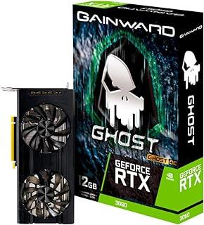 Placa de Vídeo Gainward - GeForce RTX 3060, 12GB OC GD6 256-Bits, GHOST Series 