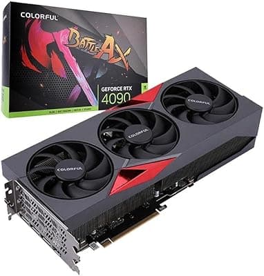 Colorful Placa de vídeo gráfica RTX 4090 NB-EX Batle Ax 24G Nvidia 