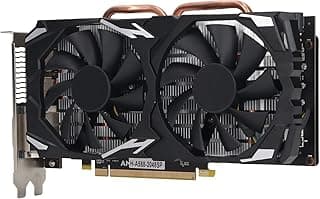 RX580 8GB Graphics Card, GDDR5 256BIT 1284 7000MHz, Low Noise Desktop Computer Graphics Card with Dual Fan, para Windows 10 11 