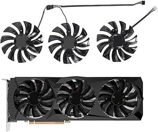 LINGFE Novo 8 7mm GA92S2U Substituição gráfica da placa de vídeo fãs de resfriamento compatíveis para ZOTAC Jogos RTX 2070 2080 Ti Amp 2080 Ti GPU Ventilador mais frio joyous 