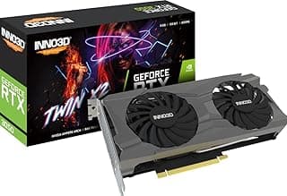 PLACA DE VIDEO INNO3D GEFORCE RTX 3050 TWIN X2 8GB GDDR6 128-BIT N30502-08D6-1190VA42 – INNO3D 