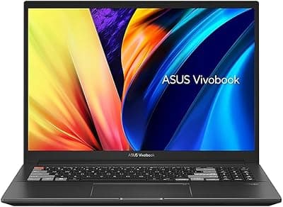ASUS Notebook VivoBook Pro 16X, tela WQUXGA 16:10 de 16 polegadas, CPU Intel Core i7-12650H, NVIDIA GeForce RTX 3050 Ti, 32 GB de RAM, SSD de 1 TB, Windows 11 Home, DialPad, Earl Grey, N7600ZE-EB77 