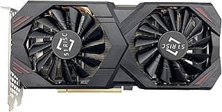 Placa gráfica RTX 2060 - GDDR6 6GB 192 bits GDDR 6 Ventiladores Duplos Placa Traseira De Metal 