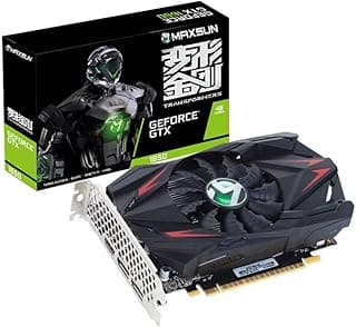 maxsun GeForce GTX 1650 4GB GDRR6 128-Bit HDMI/DP/DVI HDCP suporta DirectX 12 VR Ready ITX Gaming Video Graphics Card GPU 