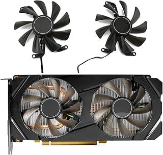 VAHOOO 8. 5mm GTX 1660 1660 TI gráficos fã compatível para Galax. Geforce. RTX 2060 2070 Super Válvula de refrigeração da placa de vídeo glorious 