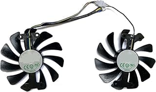 LINGFE 2ps NOVO Ventoinha Gaa8S2U GeForce GTX 1080 1070 GPU VGA Mais frio compatível para ZOTAC GTX1080 GTX1070 AMP Cartões de edição como substituição joyous (Blade Color : GAA8S2U) 