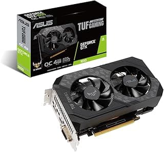 Placa de video asus geforce gtx 1650 tuf gaming oc edition 4gb ddr6 128 bits -tuf-gtx1650-o4gd6-gami 