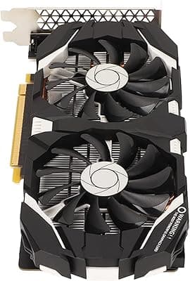 Placa gráfica GPU Boost Clock 1759 MHz Duas ventoinhas Frequência de memória 8008 MHz Placa gráfica de jogos 192 bits para Home Office GTX 1060 5GB 
