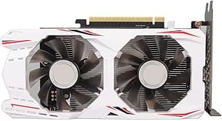 GTX1650 Gaming Graphics Card 4G, GDDR6 Display Interface, DP HDMI DVI Output, Dual Cooling Fan, PCI Express 3.0, 1410MHz GPU 1500MHz Memory Clock 