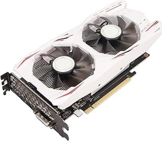 GTX 1650 Graphics Card, 4G GDDR6 128bit Game Graphic Com Dual Fan, DVI, DP e HD Multimedia Interface, Desktop Computer Accessories para PCI Express 3.0 Interface 