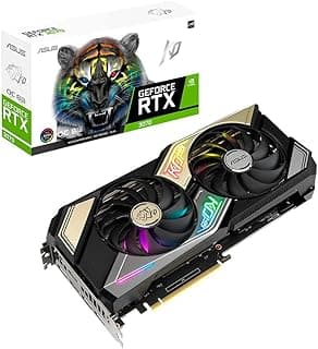 Placa de Vídeo ASUS - GeForce KO-RTX 3070, V2 Gaming, LHR, 8GB GDDR6, Ray Tracing, DLSS, RGB 