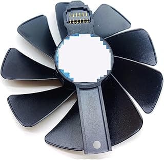 DbHFgjMN 9 5mm Compatível para Sapphire RX 5700 RX 5500 XT 8G RX 5600 XT 6G D6 Fãs FD10015M12D Bola dupla 6pin DC12V Compatível RX5700XT GPU Resfriamento pleasantly (Blade Color : 1PCS) 