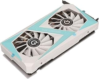Placa de vídeo para jogos RTX2060S, placa de vídeo para jogos de 192 bits com memória GDDR6 de 8 GB, sistema de resfriamento de ventilador duplo, PCI Express 3.0, 3 x HDMI, para edição de vídeo de jog 