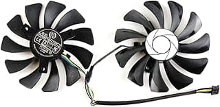 CCTVA Novo 85MM HA9010H12F-Z 4Pin Cooler Fan Substituição para MSI GTX 1060 OC 6G GTX 960 P106-100 P106 GTX10 