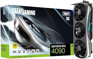 Placa de Vídeo Zotac NVIDIA GeForce RTX 4090 Trinity OC, 24GB, GDDR6X, 384 Bits, HDMI e DP, DLSS, Ray Tracing - ZT-D40900J-10P 