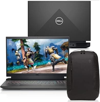 Kit Notebook Gamer Dell G15-a0506-M10BP 15.6" FHD AMD Ryzen™ 5 6600H 8GB 256GB SSD NVIDIA RTX 3050 Windows 11 + Mochila 