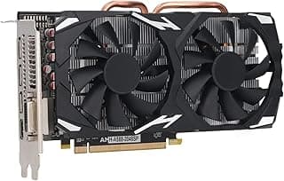 Placas de Vídeo RX 580 8GB 256Bit 2048SP GDDR5 para AMD Radeon RX 580, Ideal para Mineração de ETH e Jogos Profissionais. 