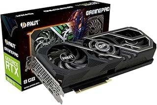 Placa de Vídeo Palit NVIDIA GeForce RTX 3070 Ti GamingPro, 8GB, GDDR6X, 256bit, LHR, NED307T019P2-1046A 