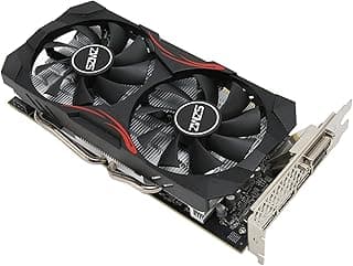 HYWHUYANG Placa gráfica RX 580 8GB GDDR5 com ventilador duplo GPU para jogos de alto desempenho para PC de jogos 4K 