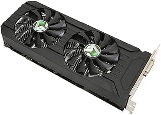 Placa gráfica, duas ventoinhas Boa estabilidade GDDR5 7680x4320 Placa gráfica Office GTX 1060 5GB 