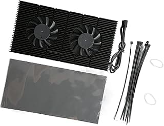 Radiador de Placa Traseira de GPU, Radiador de Placa Traseira de GPU de Alumínio Com Dissipador de Calor Rápido para RTX 3090 3080 3070 