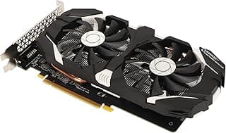 GTX1060 6GB GDDR5 192bit Gaming Graphics Card, 4K HDR 8008MHz Memory Frequency Computer Graphics Card, Dual Fans GPU Graphics Card (GTX 1060 6GB) 