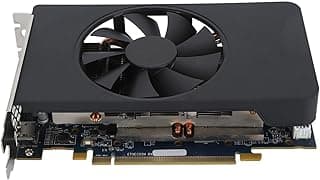 Placa Gráfica para Jogos RX580 8GB DDR5, Ventilador de Resfriamento, Plug and Play, Resolução 7680x4320, para PC Desktop 